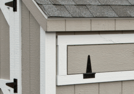 Light Gray Siding with White Trim