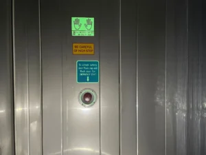 20 foot, 40 foot, standard, high cube, refrigerated container inside safety button