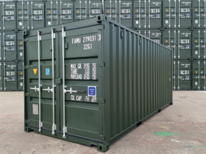 green container 20 foot, 40 foot, standard, high cube
